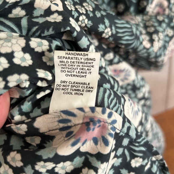 Natalie Martin Lara Dress, Blue Floral, Small - Picture 7 of 8